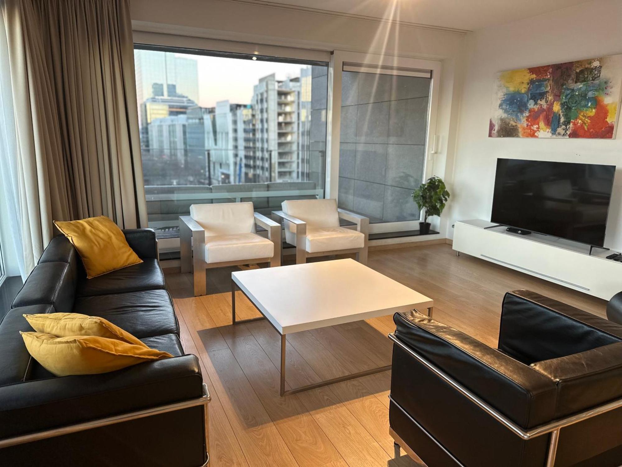 Apartment With Balcony In Brussels Center Eksteriør bilde